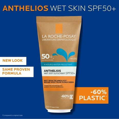 Anthelios Wet Skin Sunscreen SPF 50+