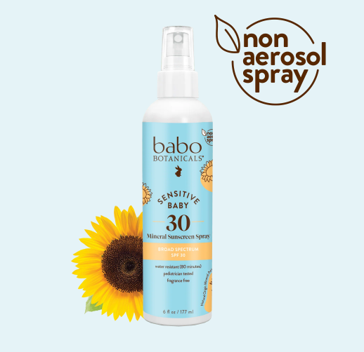 Sensitive Baby Mineral Sunscreen Spray SPF30
