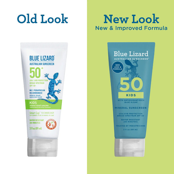 Blue Lizard Kids Mineral SPF 50 Sunscreen Lotion