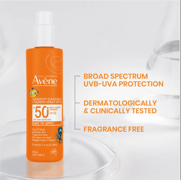 Sun Care  SUNSITIVE® SUNSCREEN CHILDREN SPRAY SPF 50+