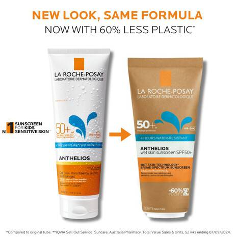 Anthelios Wet Skin Sunscreen SPF 50+